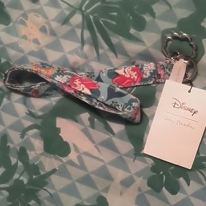 Vera Bradley Disney Little mermaid cloth lanyard New